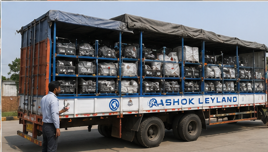Auto parts line-side delivery